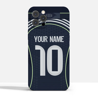 Coque iPhone Real Madrid Personnalisée – Ajoutez Votre Nom & Numéro