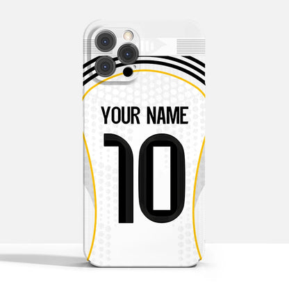Coque iPhone Real Madrid Personnalisée – Ajoutez Votre Nom & Numéro