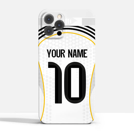 Coque iPhone Real Madrid Personnalisée – Ajoutez Votre Nom & Numéro