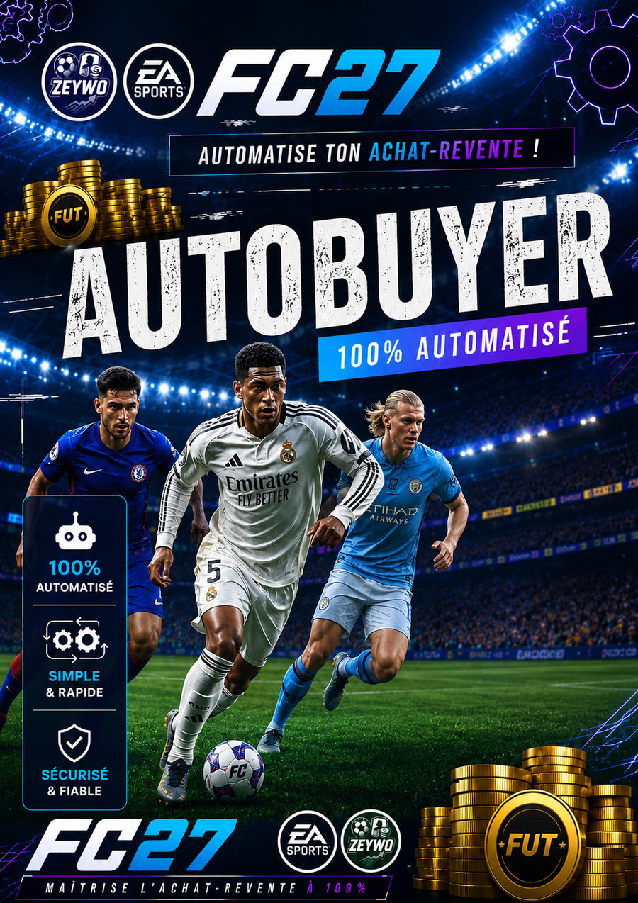 Autobuyer FC 27 : Des Crédits Faciles en Automatisant l'Achat-Revente ! 💸